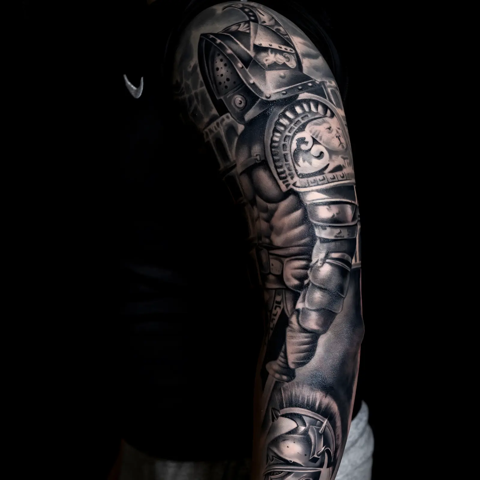 large tattoo