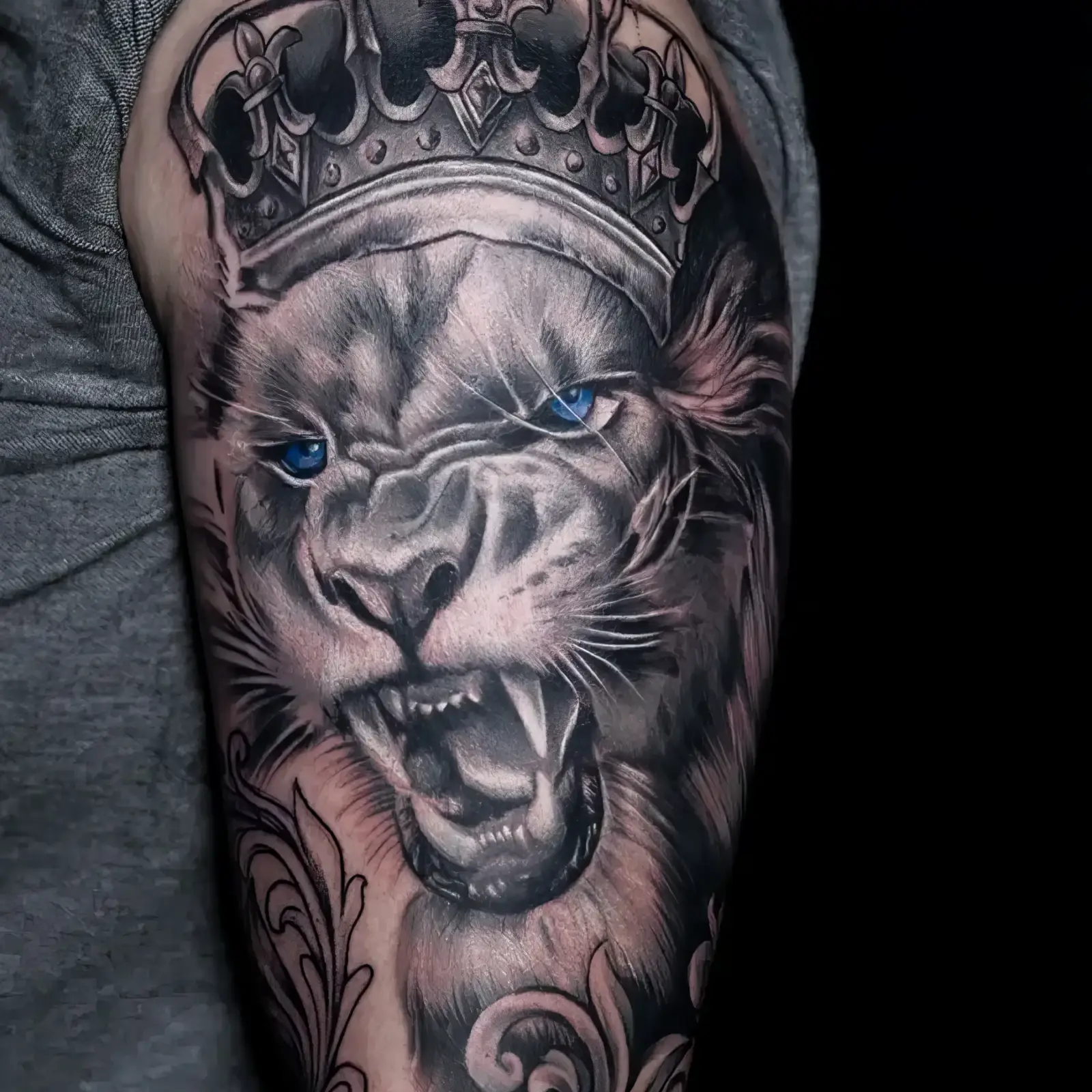 large tattoo